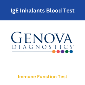 Walk-in-lab Lab Test: IgE Inhalants Blood Test- Genova Test Kit